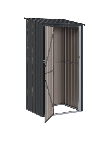 Casette da giardino Antracite 103 x 86 x 200 cm Metallo