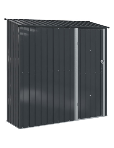 Casette da giardino Antracite 203,5 x 73 x 200 cm Metallo