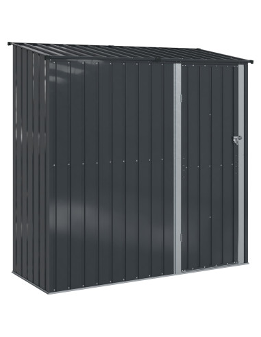 Casette da giardino Antracite 203 x 85,5 x 200 cm Metallo