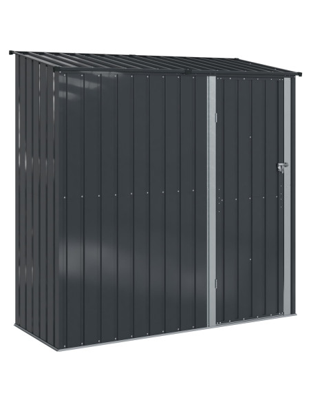 Casette da giardino Antracite 203 x 85,5 x 200 cm Metallo