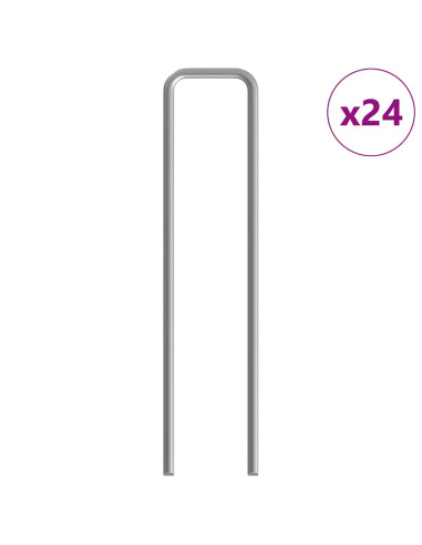 Gabbia per polli 2 pcs Argento 600 x 100 x 210 cm