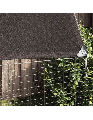 Gabbia per polli 2 pcs Argento 600 x 100 x 210 cm