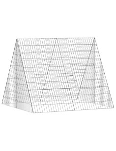 Gabbia per polli Argento 110 x 100 x 85 cm Acciaio zincato 2