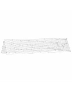 Gabbia per polli Argento 430 x 100 x 85 cm Acciaio zincato 2