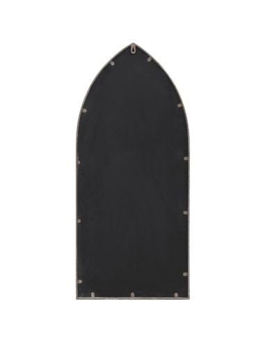 Specchio da Giardino Sabbia 70x30 cm in Ferro per Uso Esterno