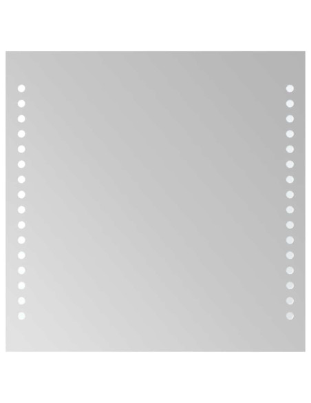 Specchio da Bagno con Luci LED 30x30 cm