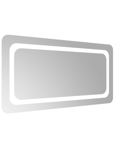 Specchio da Bagno con Luci LED 80x40 cm