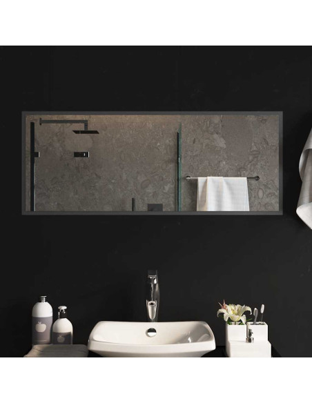 Specchio da Bagno con Luci LED 100x40 cm