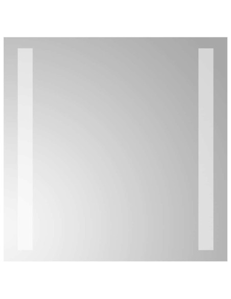 Specchio da Bagno con Luci LED 30x30 cm