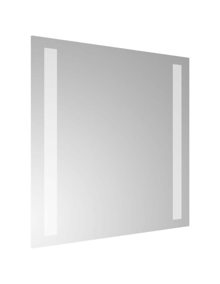 Specchio da Bagno con Luci LED 30x30 cm