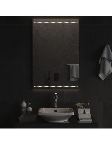 Specchio da Bagno con Luci LED 60x90 cm