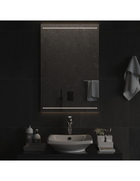 Specchio da Bagno con Luci LED 60x90 cm