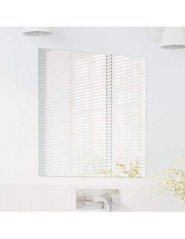 Specchio da parete Quadrato 50 x 50 cm vetro temperato