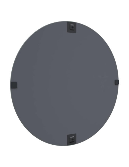 Specchio da parete Rotondo Ø 70 cm vetro temperato