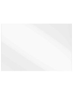 Specchio da parete Rettangolare 80 x 60 cm vetro temperato 2