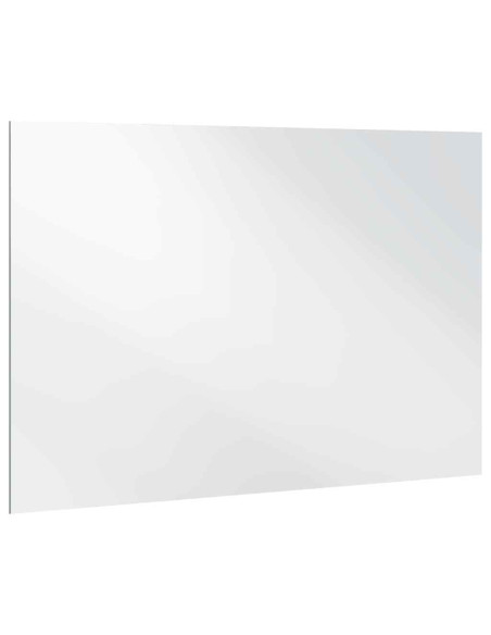 Specchio da parete Rettangolare 80 x 60 cm vetro temperato