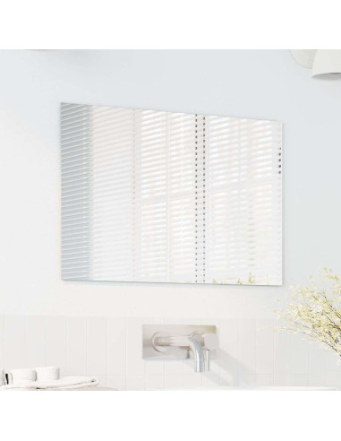 Specchio da parete Rettangolare 40 x 60 cm vetro temperato