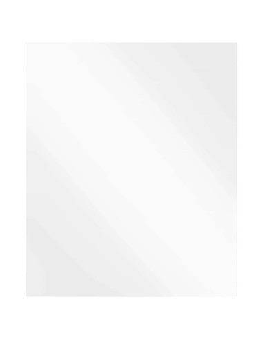 Specchio da parete Rettangolare 50 x 60 cm vetro temperato