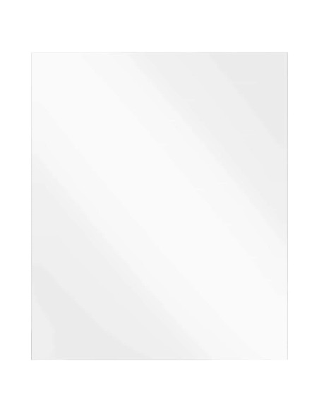 Specchio da parete Rettangolare 50 x 60 cm vetro temperato