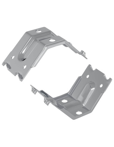 Supporto 2 pcs Zincato 106 x 55 x 1,5mm Acciaio