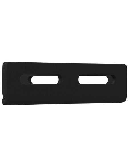 Staffa Angolare 2 pcs Nero 138,5 x 50,5 x 16 mm Ferro
