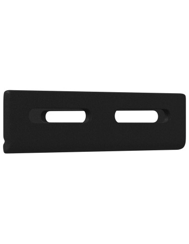 Staffa Angolare 12 pcs Nero 138,5 x 50,5 x 16 mm Ferro