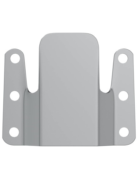 Staffa di Montaggio Flush 12 pcs Argento 75 x 66 x 1,4 mm