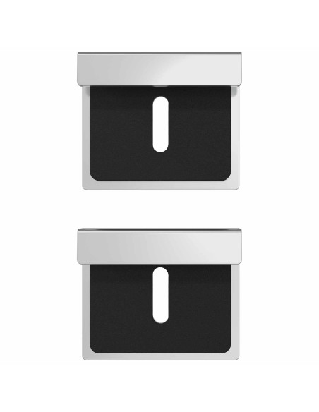 Supporto per Specchio 12 pcs Nichel 35 x 30 x 8,3 mm Acciaio