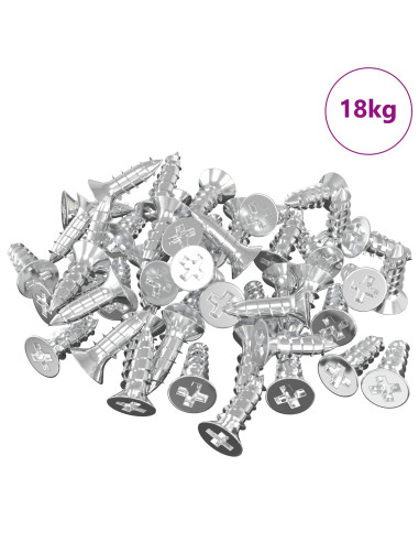 Supporto per Specchio 340 pcs Nichel 35 x 30 x 8,3 mm Acciaio