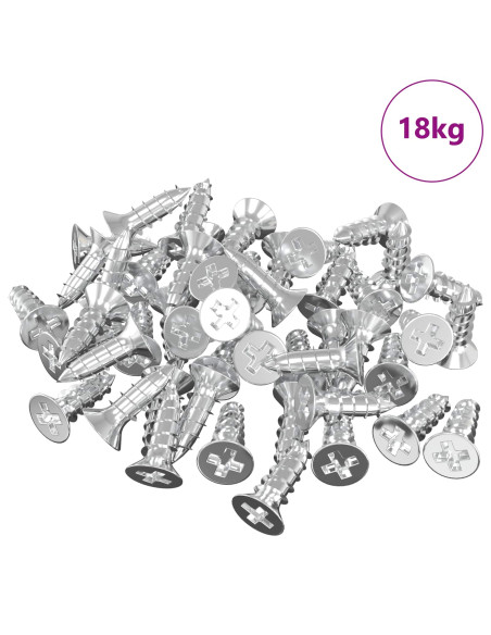 Supporto per Specchio 340 pcs Nichel 35 x 30 x 8,3 mm Acciaio