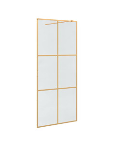 Parete Doccia Walk-in Oro 90 x 195 cm vetro temperato 2