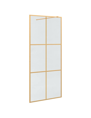 Parete Doccia Walk-in Oro 90 x 195 cm vetro temperato