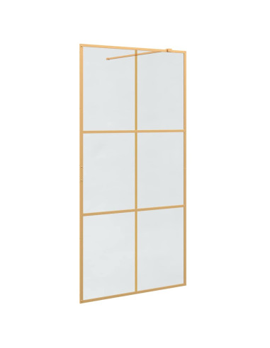 Parete Doccia Walk-in Oro 100 x 195 cm vetro temperato