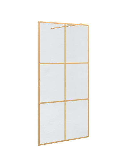 Parete Doccia Walk-in Oro 100 x 195 cm vetro temperato