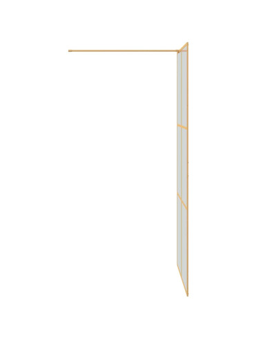 Parete Doccia Walk-in Oro 100 x 195 cm vetro temperato