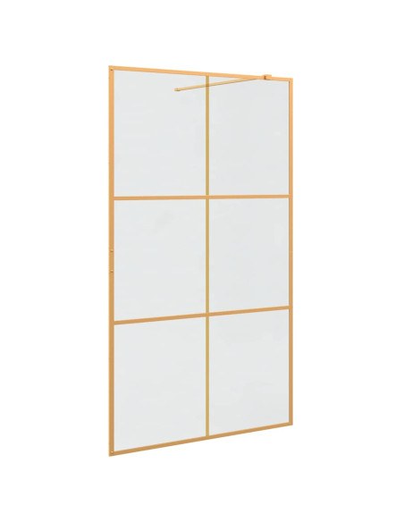 Parete Doccia Walk-in Oro 115 x 195 cm vetro temperato