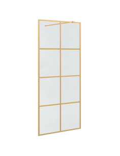 Parete Doccia Walk-in Oro 90 x 195 cm vetro temperato 2