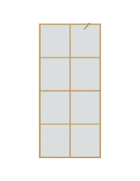 Parete Doccia Walk-in Oro 90 x 195 cm vetro temperato