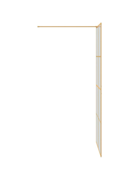 Parete Doccia Walk-in Oro 90 x 195 cm vetro temperato