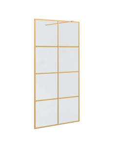 Parete Doccia Walk-in Oro 100 x 195 cm vetro temperato 2