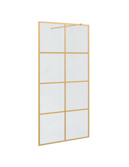 Parete Doccia Walk-in Oro 100 x 195 cm vetro temperato