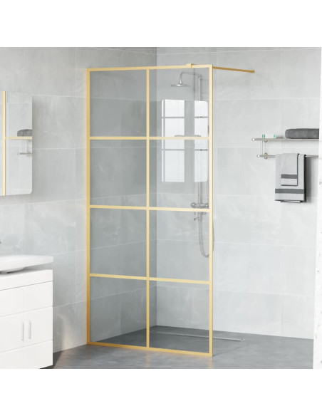 Parete Doccia Walk-in Oro 100 x 195 cm vetro temperato