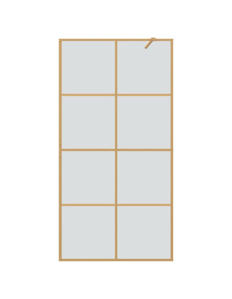 Parete Doccia Walk-in Oro 100 x 195 cm vetro temperato