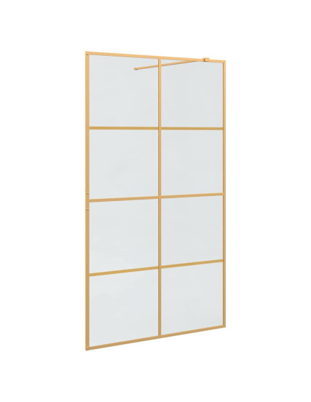 Parete Doccia Walk-in Oro 115 x 195 cm vetro temperato