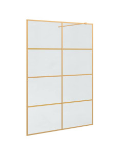 Parete Doccia Walk-in Oro 140 x 195 cm vetro temperato 2