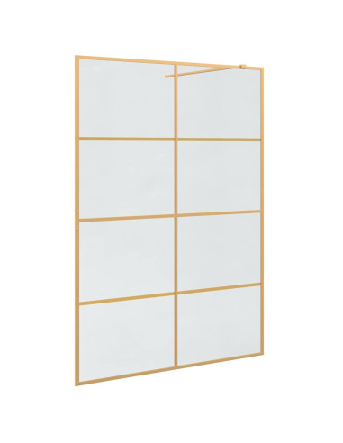 Parete Doccia Walk-in Oro 140 x 195 cm vetro temperato