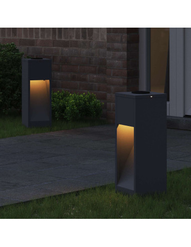 Lucina LED Solare da Percorso 2 pcs Antracite