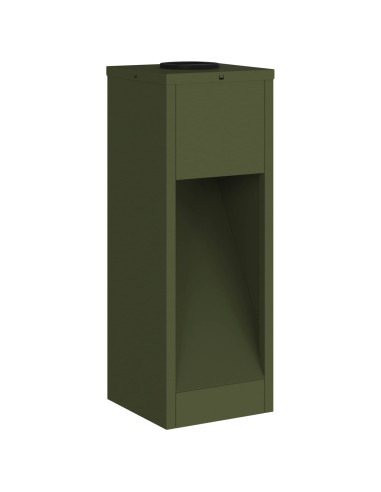 Lucina LED Solare da Percorso 2 pcs Verde oliva