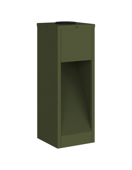 Lucina LED Solare da Percorso 2 pcs Verde oliva