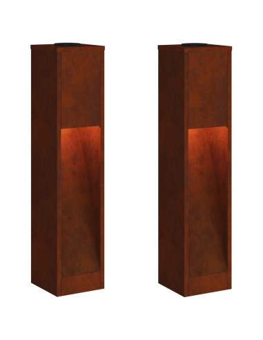 Lucina LED Solare da Percorso 2 pcs Bronzo